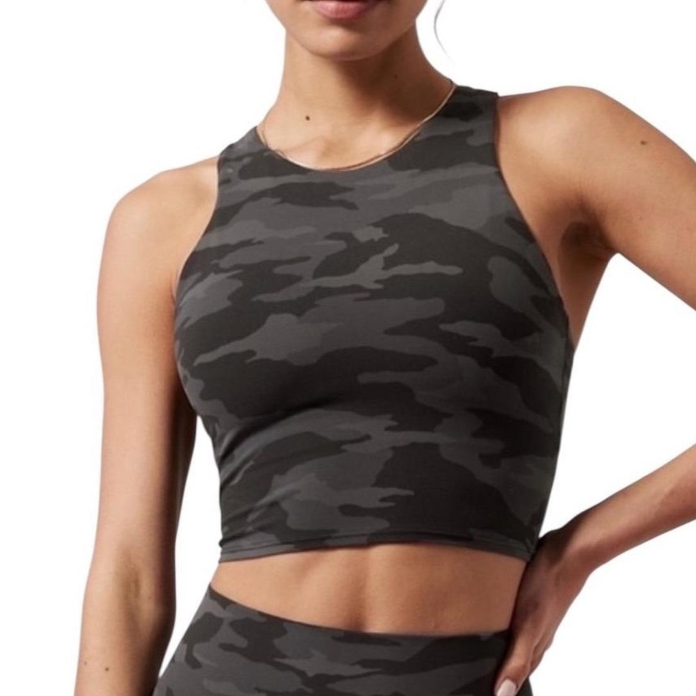 Athleta Camouflage Crop Top